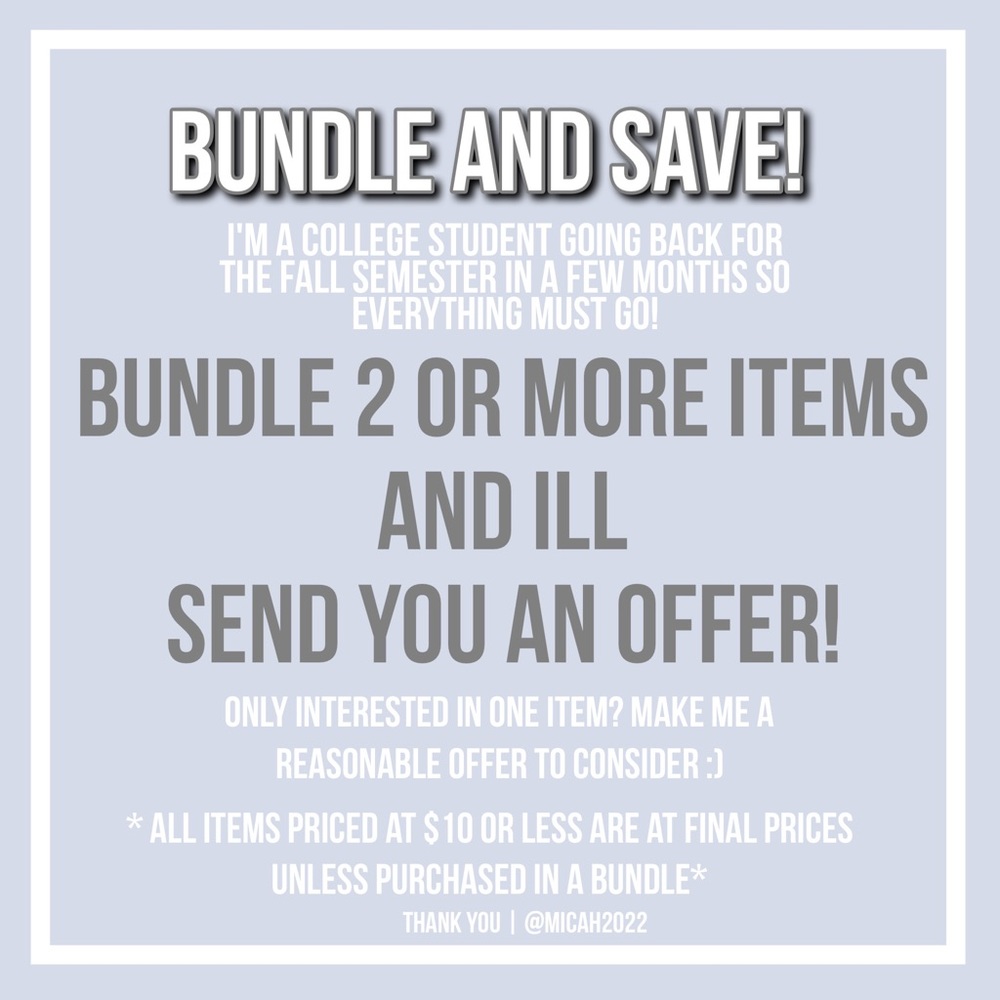 Bundle Discounts!